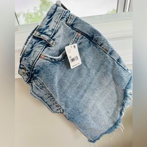 NWT, Free People Sky High Mini Skirt, Size 10